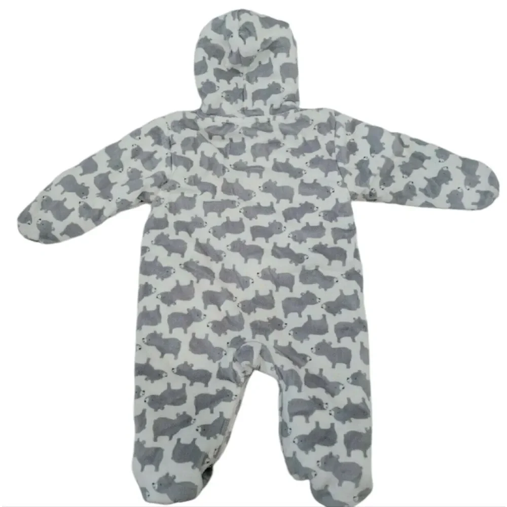 winter body suit with dear design